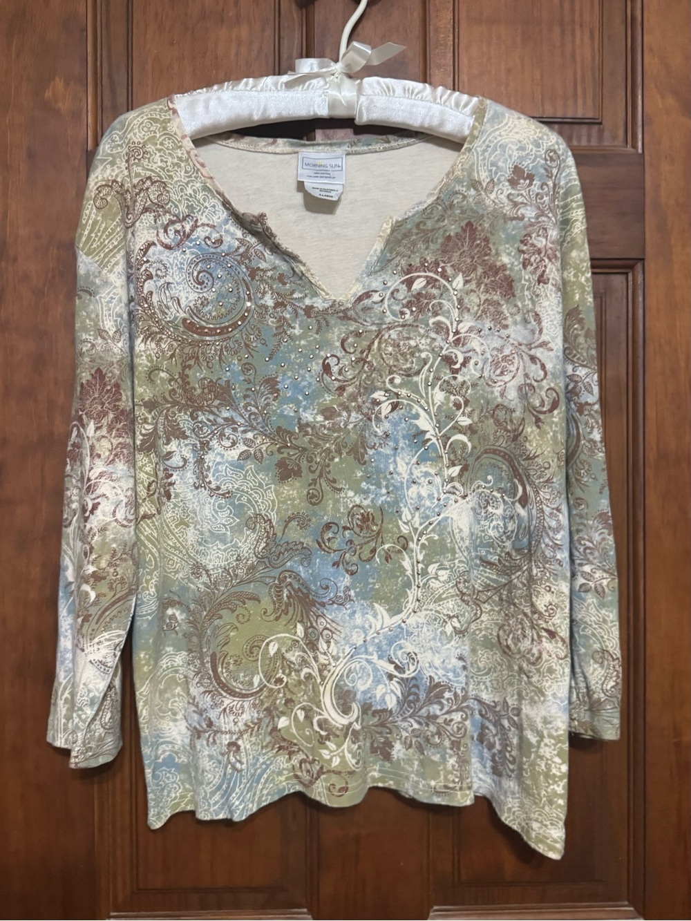 MORNING SUN BLOUSE SIZE XL